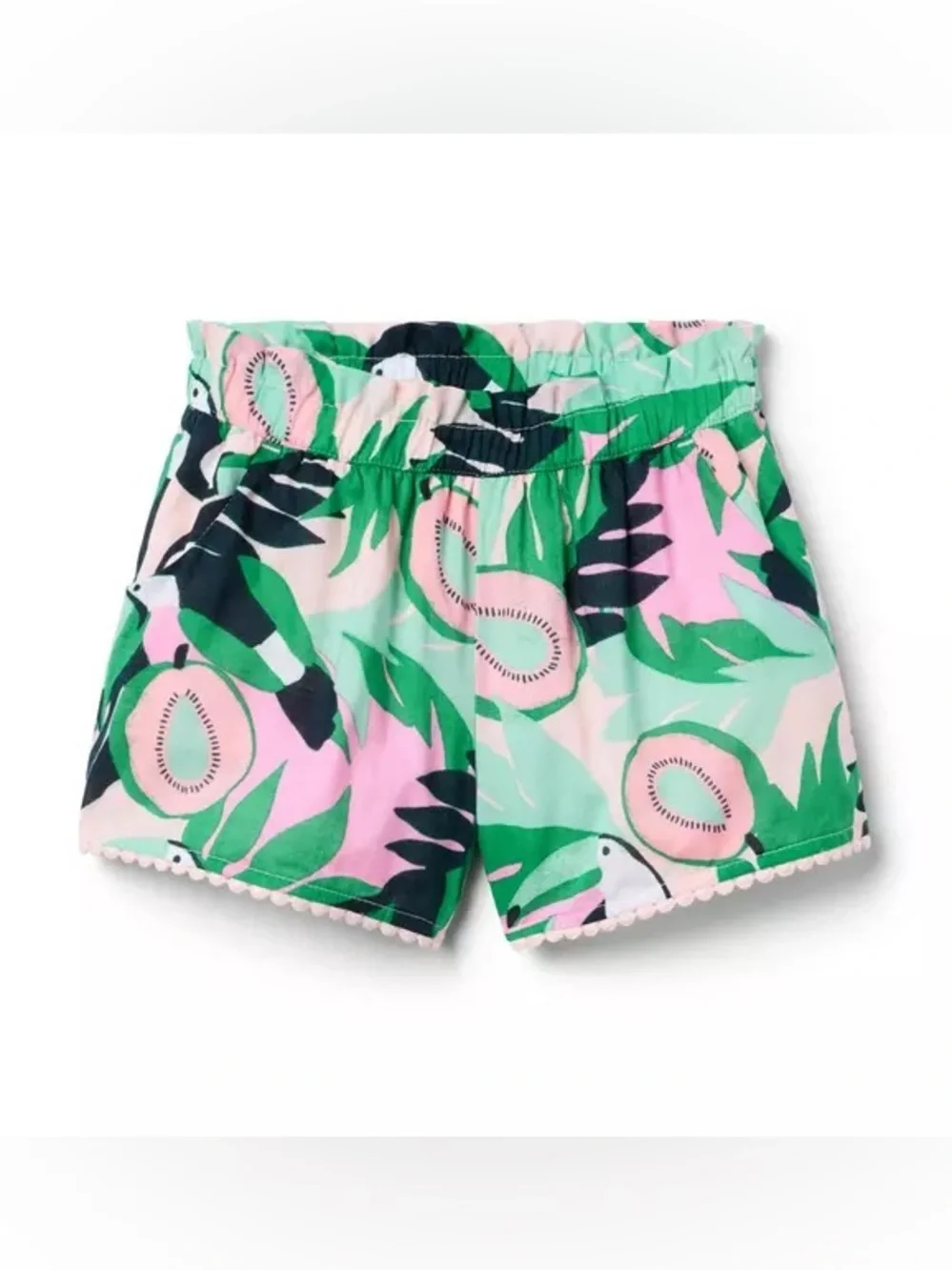 Brand New Janie and Jack Girls Flutter Sleeve Top & Shorts Set, Size 4, NWT
